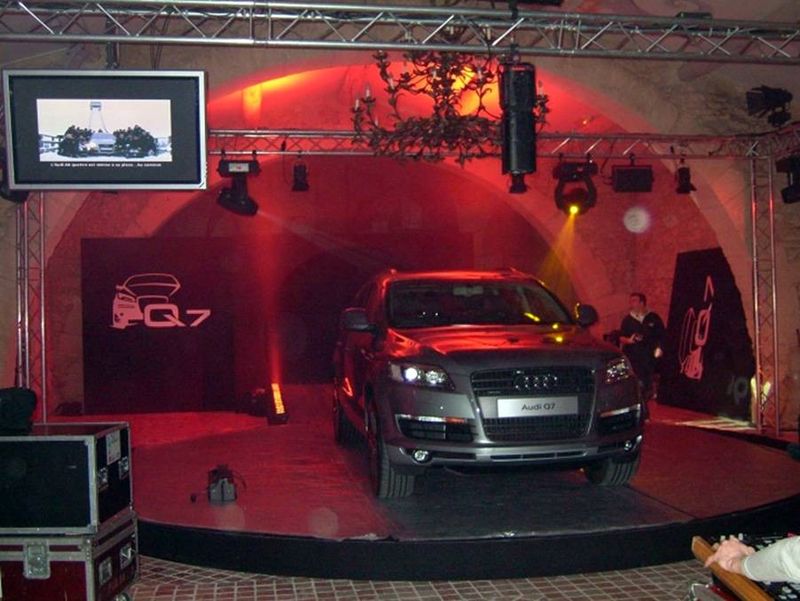 Lancement de l'Audi Q7 à Château Pont Royal