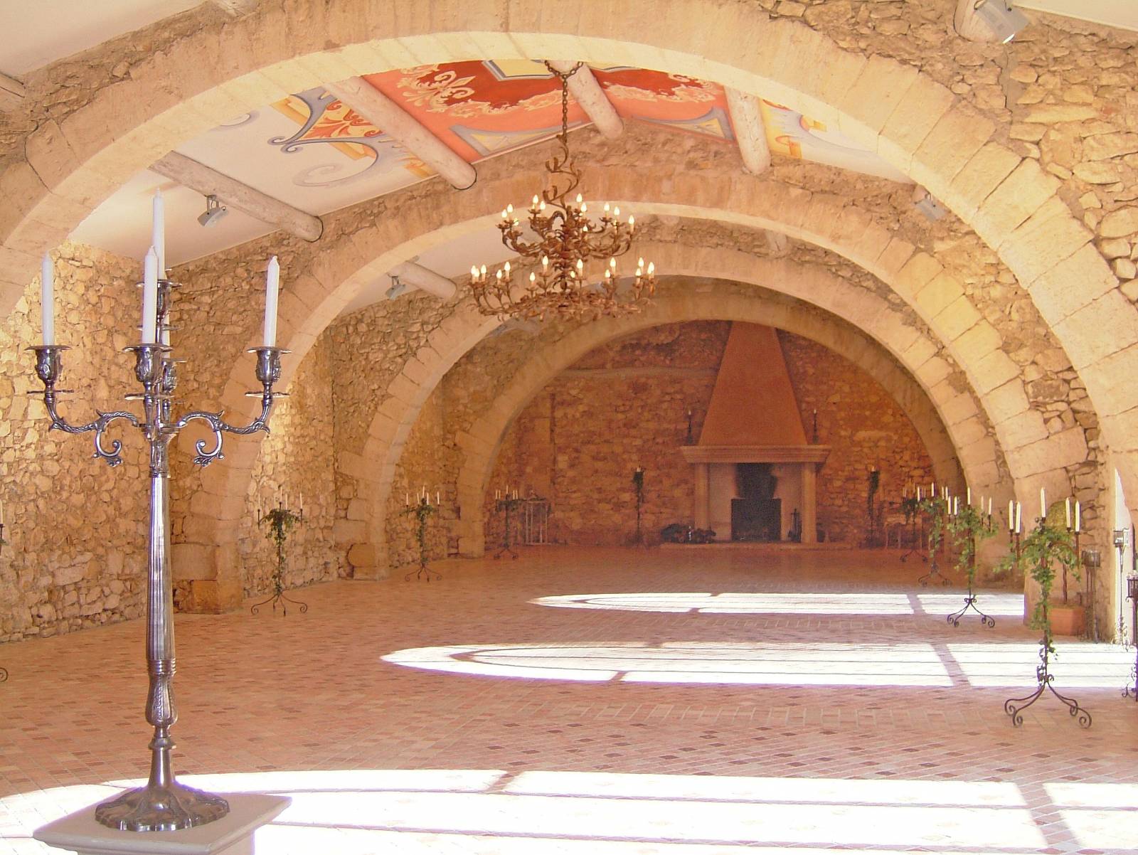 notre Salle Royal avec vue coté cheminée