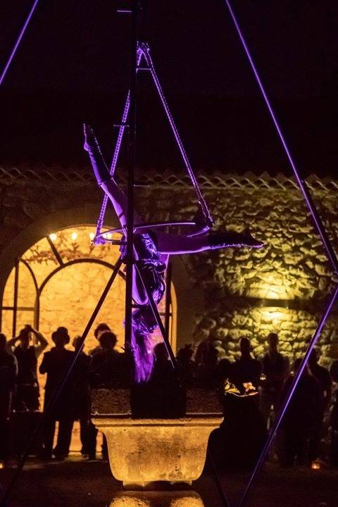 Tableaux vivants dans le Jardin à la française