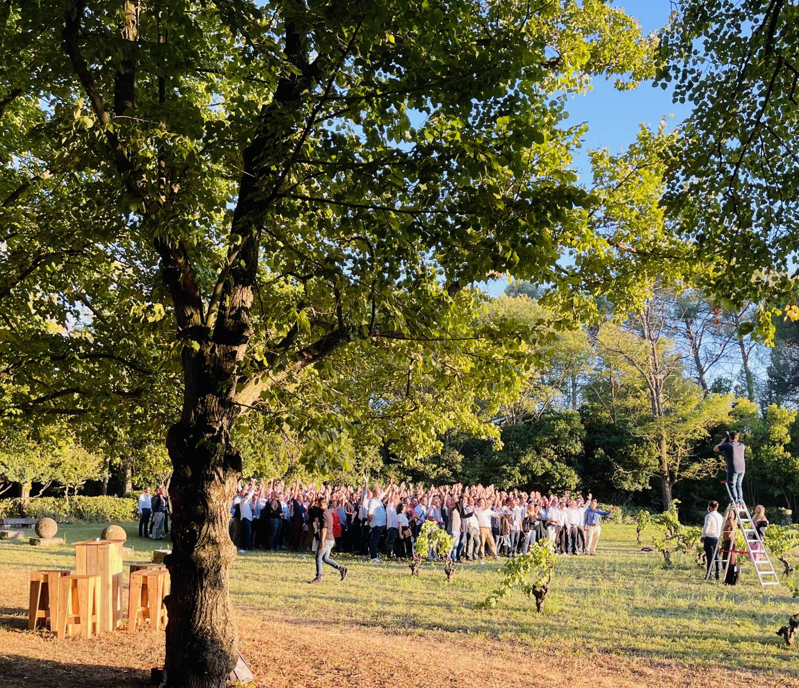 Photo des 350 participants