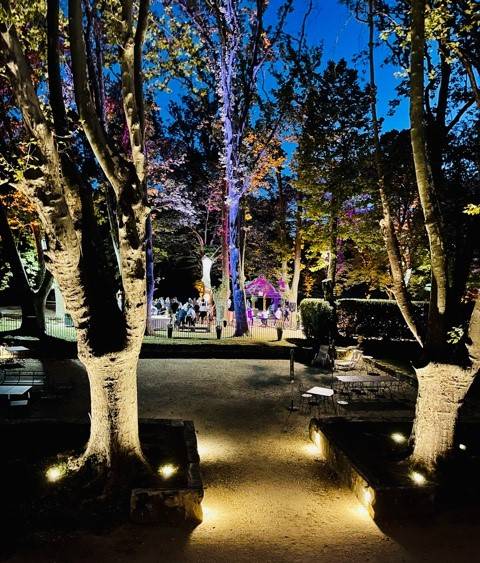 Vue de la soirée du Château