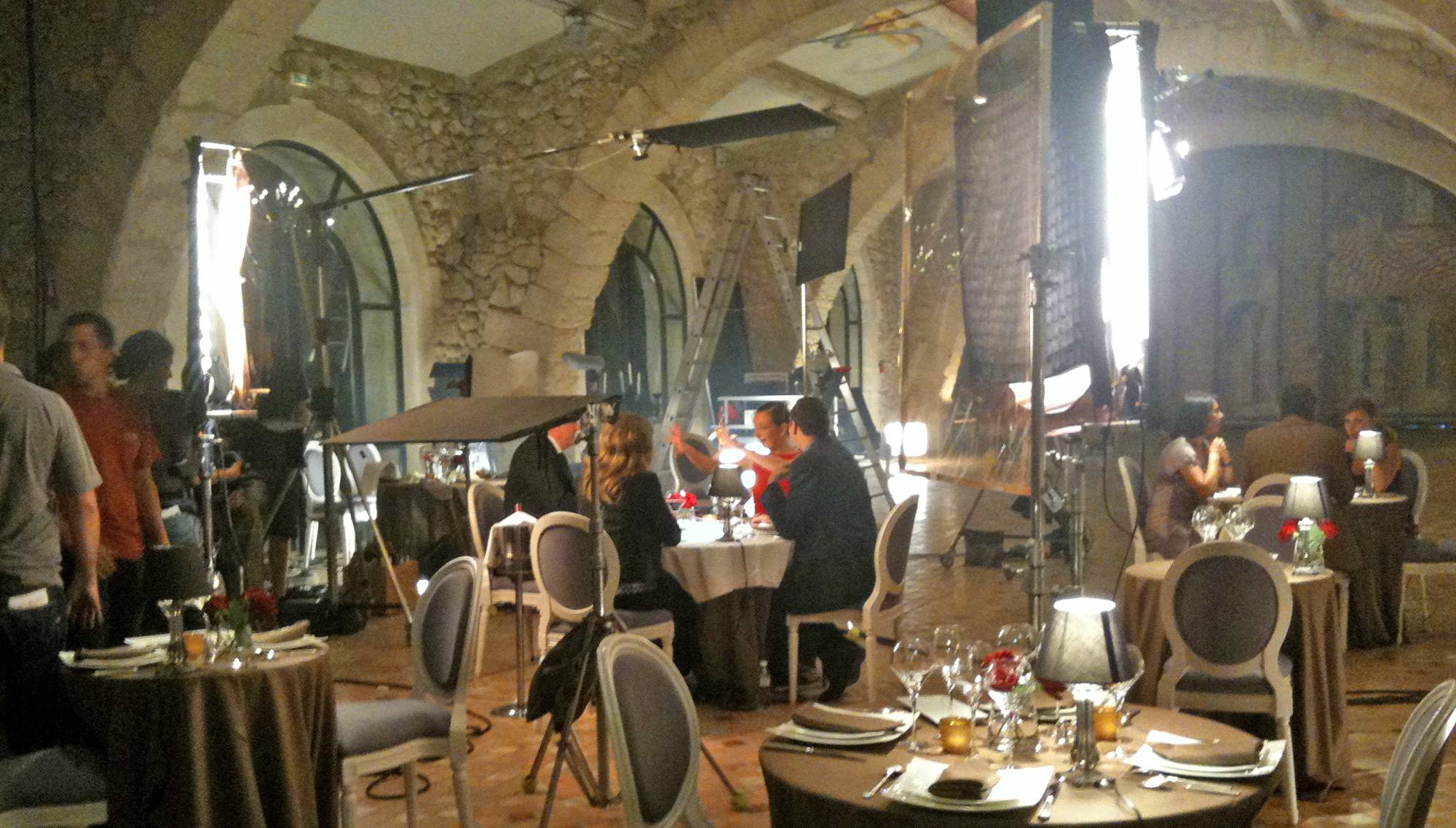 château pour tournage télé en Provence