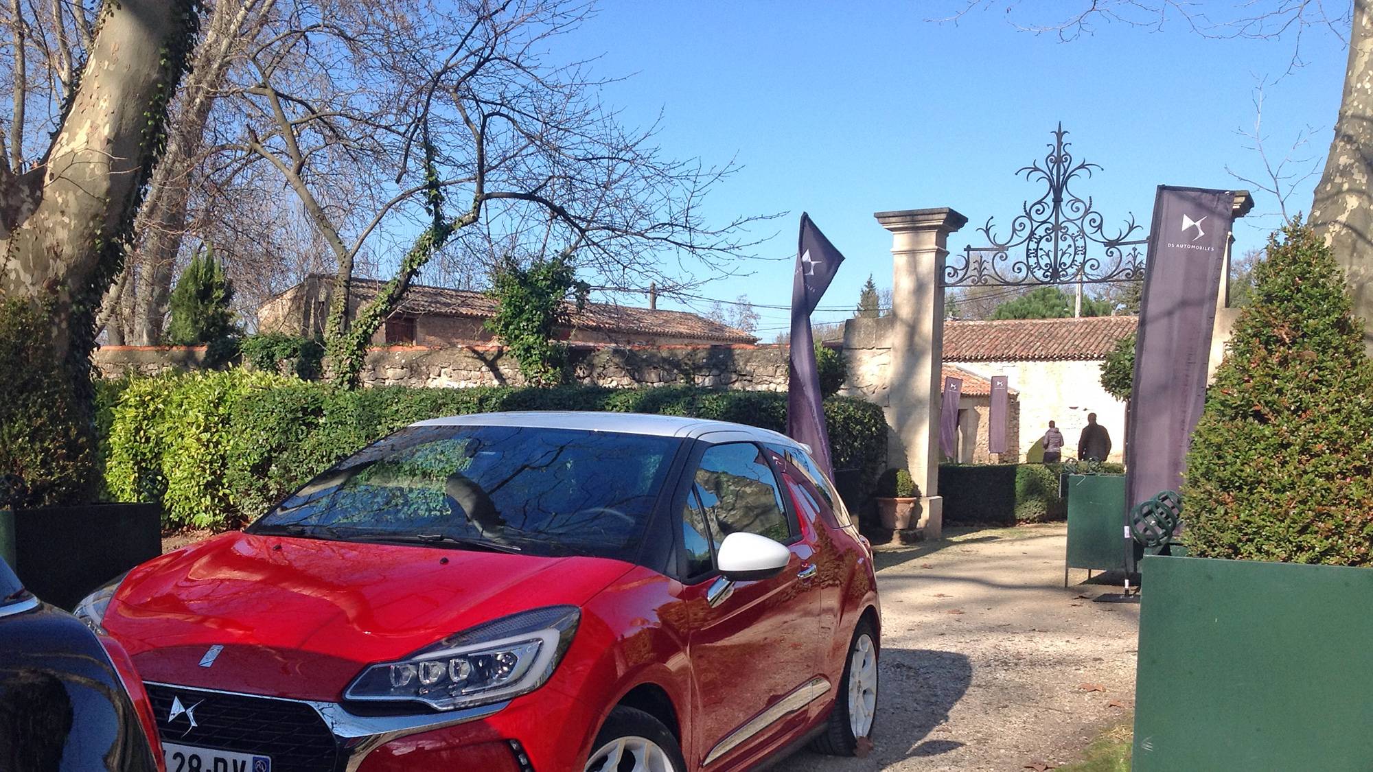 Lancement de la nouvelle DS 3 Cabrio à Château Pont Royal