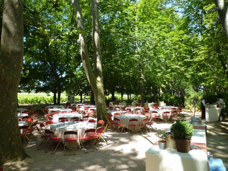 Déjeuner dans le parc 