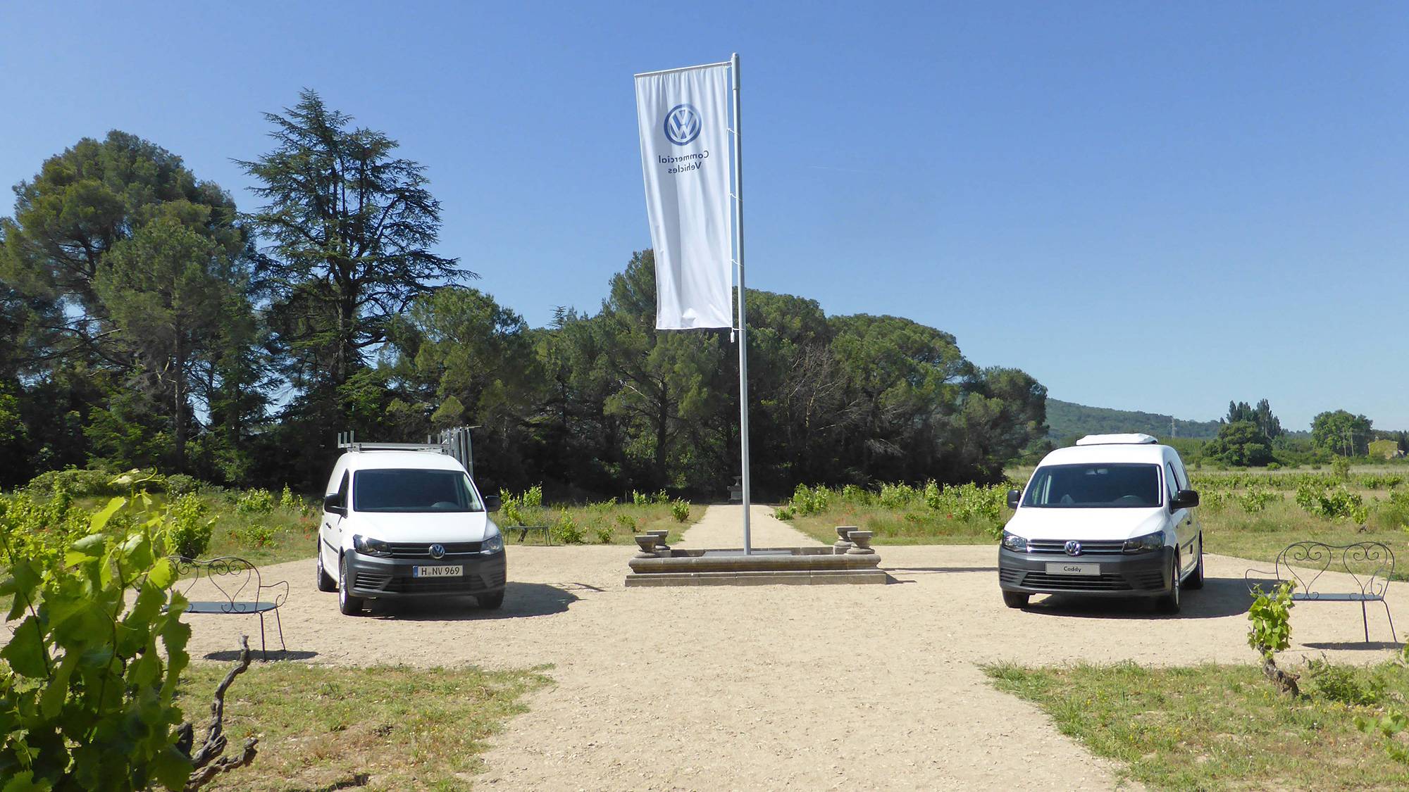 Lancement de la CADDY VOLKSWAGEN dans le Sud de la France