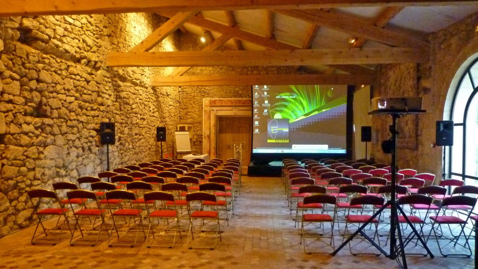 Plénière 150 pax dans le salon de musique