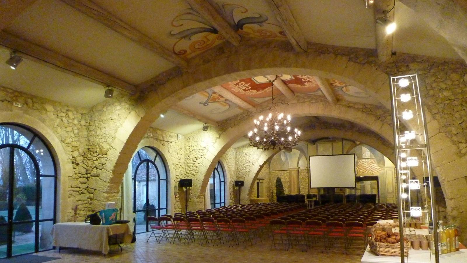 plénière 200 Pax plus accueil café Salle Royale