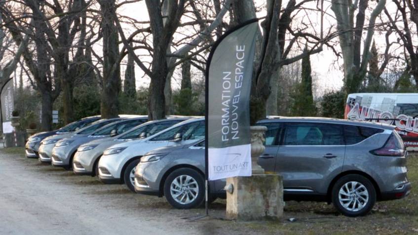 Lancement de la Nouvelle RENAULT ESPACE dans le sud de la France