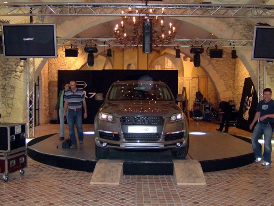 Lancement de l'Audi Q7 à Château Pont Royal