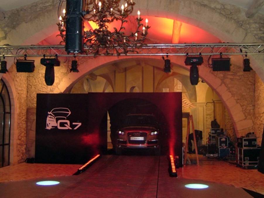 Lancement de l'Audi Q7 à Château Pont Royal