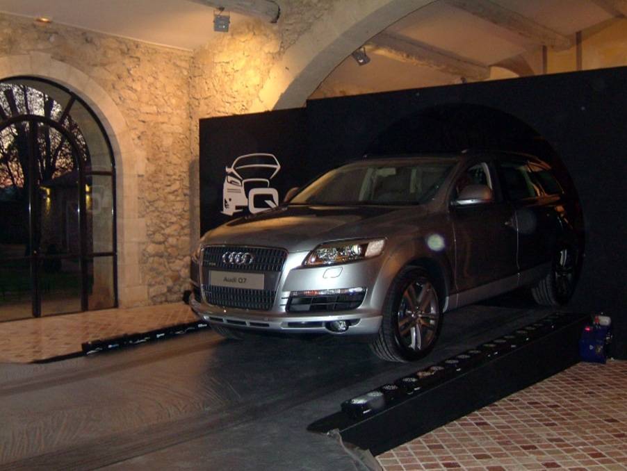 Lancement de l'Audi Q7 à Château Pont Royal