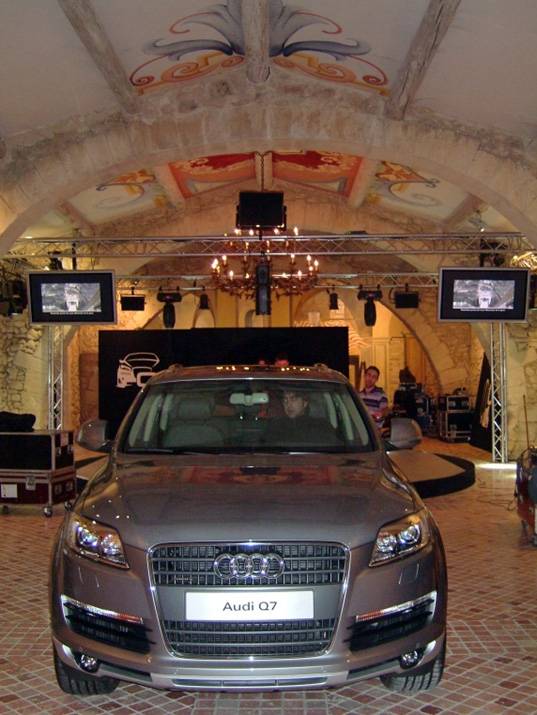 Lancement de l'Audi Q7 à Château Pont Royal