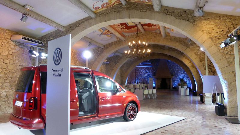 Lancement de la CADDY VOLKSWAGEN dans le Sud de la France